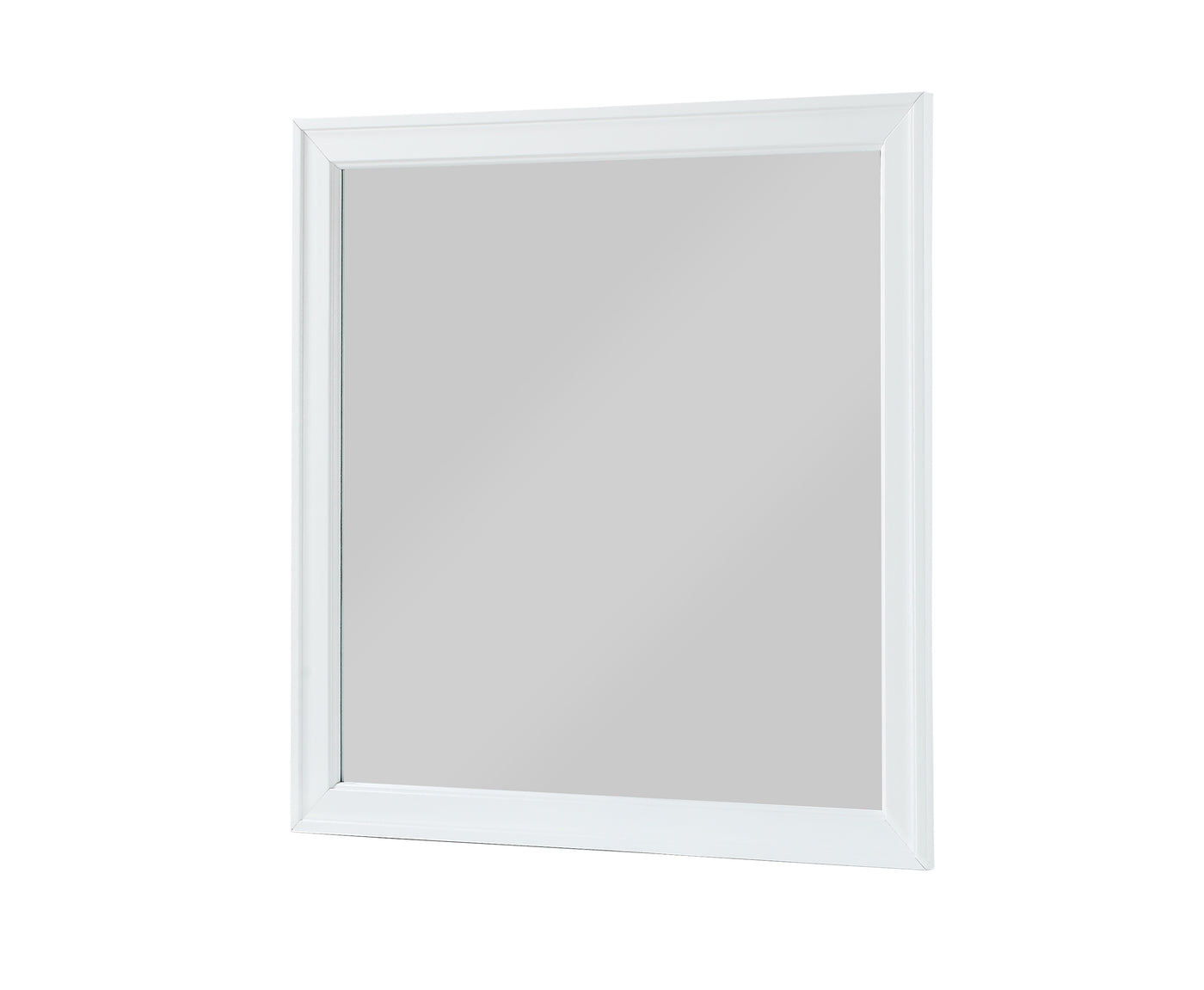Louis Philip Dresser Mirror White