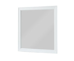 Louis Philip Dresser Mirror White