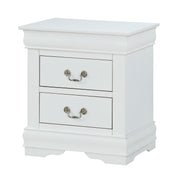 Louis Philip Night Stand White