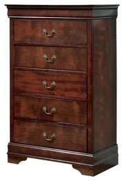 Alisdair Queen Sleigh Bed with Mirrored Dresser, Chest and Nightstand