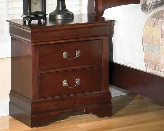 Alisdair Twin Sleigh Bed with Mirrored Dresser, Chest and Nightstand