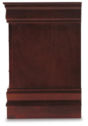 Alisdair Twin Sleigh Bed with Mirrored Dresser, Chest and Nightstand