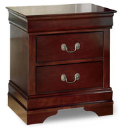 Alisdair Twin Sleigh Bed with Mirrored Dresser, Chest and Nightstand