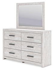 Cayboni King Panel Bed, Dresser, Mirror and Chest