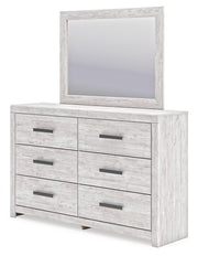 Cayboni King Panel Bed, Dresser, Mirror and Chest