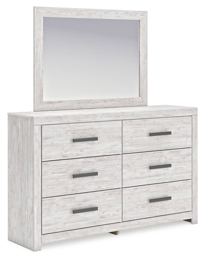Cayboni Twin Panel Bed, Dresser, Mirror, Chest and Nightstand