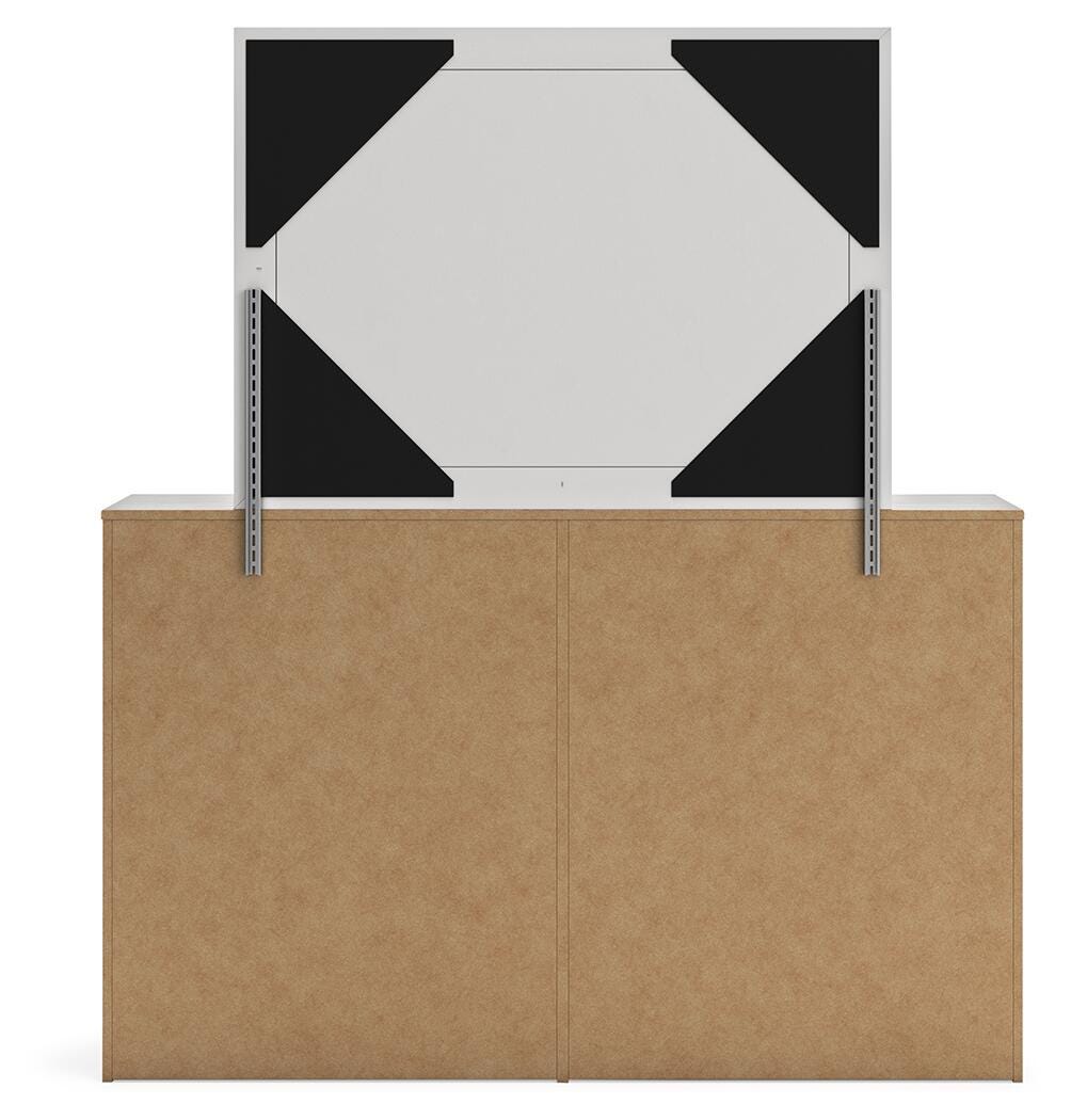 Cayboni King Panel Bed, Dresser, Mirror and Chest