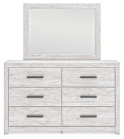 Cayboni King Panel Bed, Dresser, Mirror and Chest