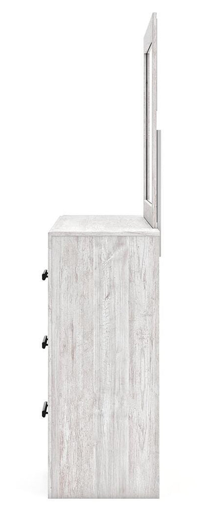Cayboni King Panel Bed, Dresser, Mirror, Chest and Nightstand