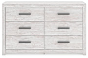 Cayboni Full Panel Bed, Dresser and Nightstand