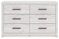 Cayboni Full Panel Bed, Dresser and Nightstand
