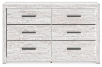 Cayboni Full Panel Bed, Dresser and Nightstand