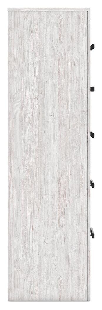 Cayboni King Panel Bed, Dresser, Mirror, Chest and Nightstand