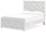Cayboni Full Panel Bed, Dresser and Nightstand