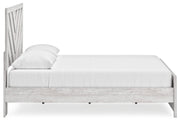 Cayboni Queen Panel Bed with Mirrored Dresser