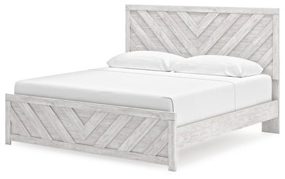 Cayboni King Panel Bed