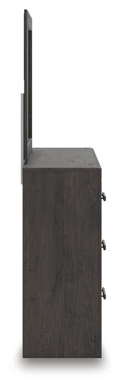 Prendonea Full Panel Bed, Dresser, Mirror, Chest and Nightstand