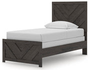 Prendonea Twin Panel Bed, Dresser and Mirror