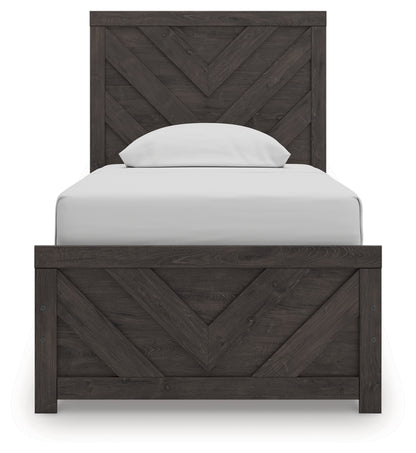 Prendonea Twin Panel Bed