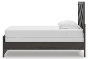 Prendonea Twin Panel Bed, Dresser and Mirror