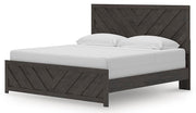 Prendonea King Panel Bed, Dresser, Mirror and Nightstand