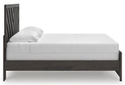 Prendonea King Panel Bed, Dresser, Mirror and Nightstand