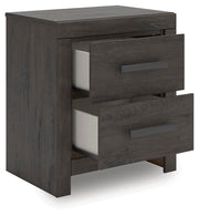 Prendonea King Panel Bed, Dresser, Mirror and Nightstand