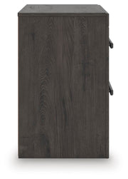 Prendonea King Panel Bed, Dresser, Mirror and Nightstand