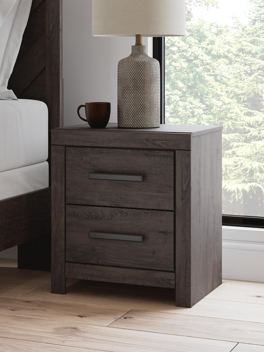 Prendonea Two Drawer Night Stand