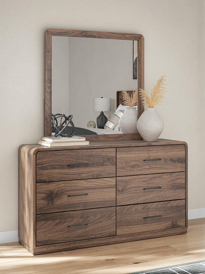 Fortlorn Queen Panel Bed, Dresser, Mirror and Nightstand