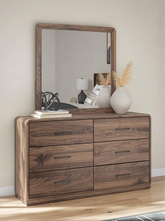 Fortlorn Queen Panel Bed, Dresser, Mirror and Nightstand