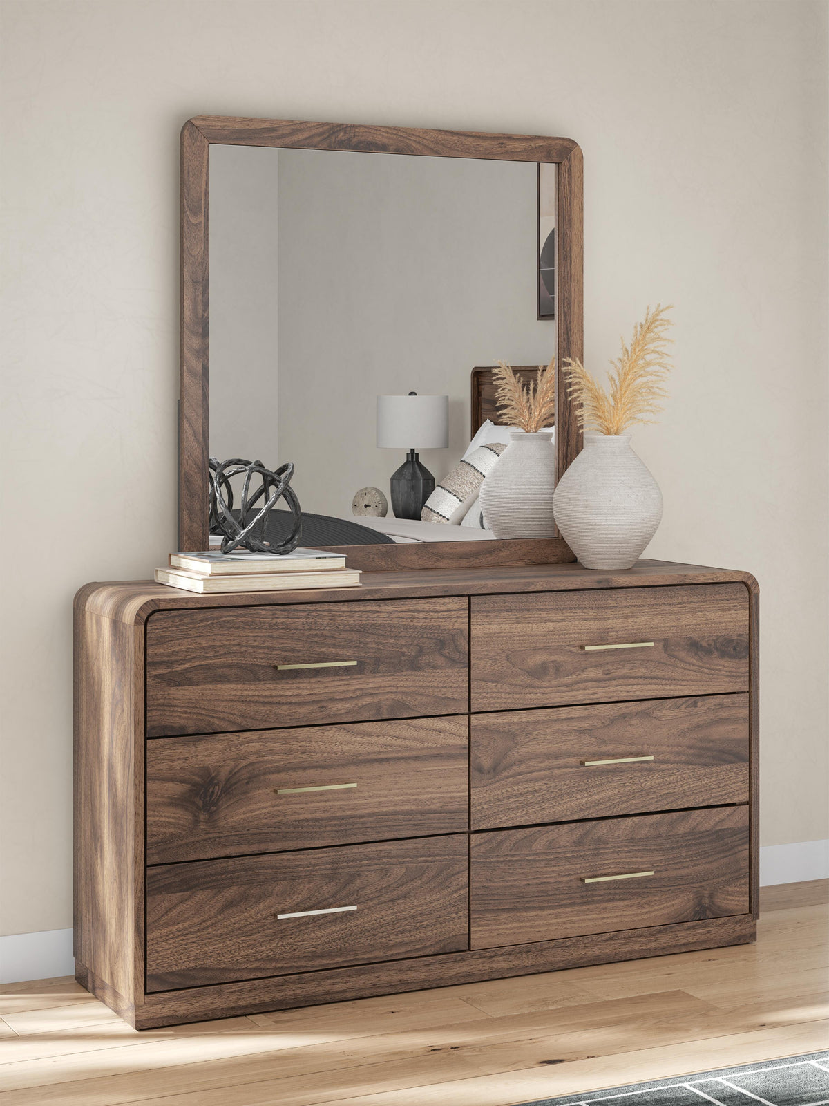 Hollinaze Dresser and Mirror