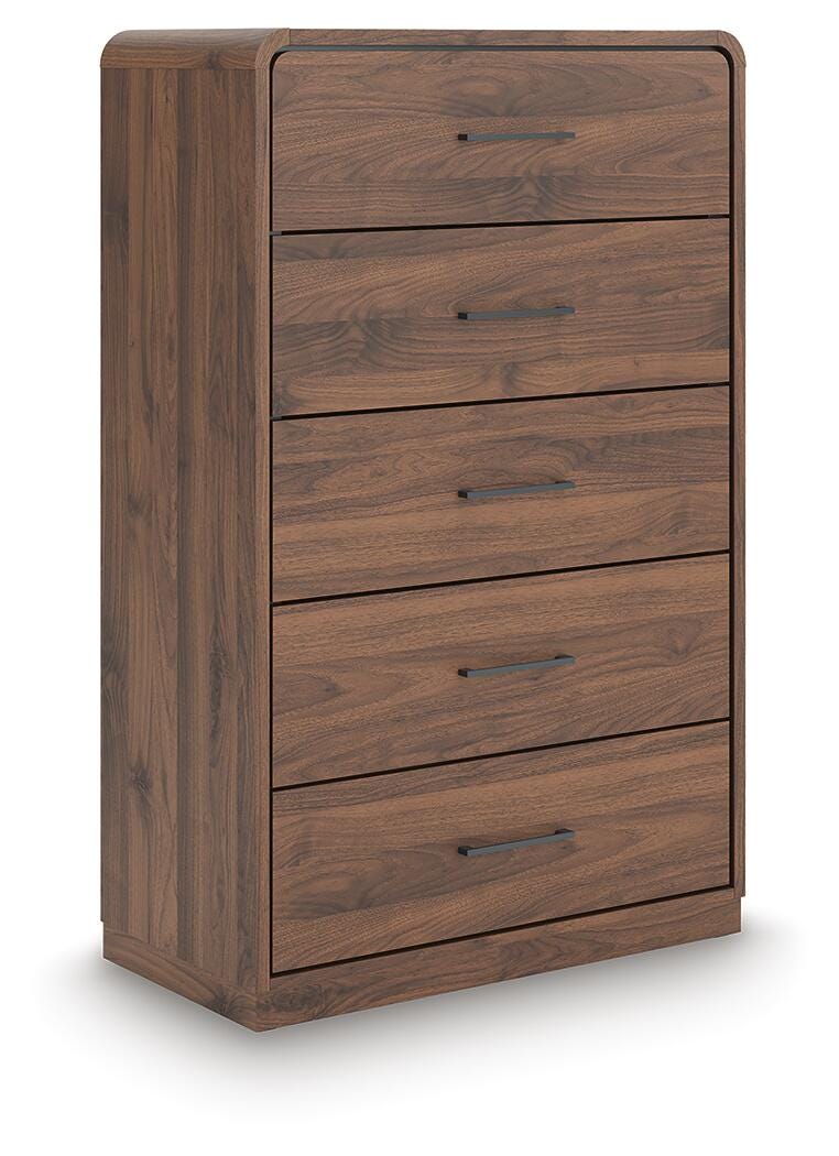 Hollinaze King Panel Bed, Dresser, Mirror and Chest