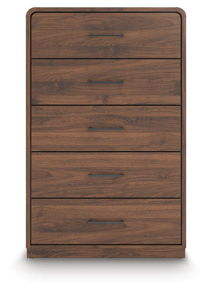 Hollinaze King Panel Bed, Dresser, Mirror and Chest