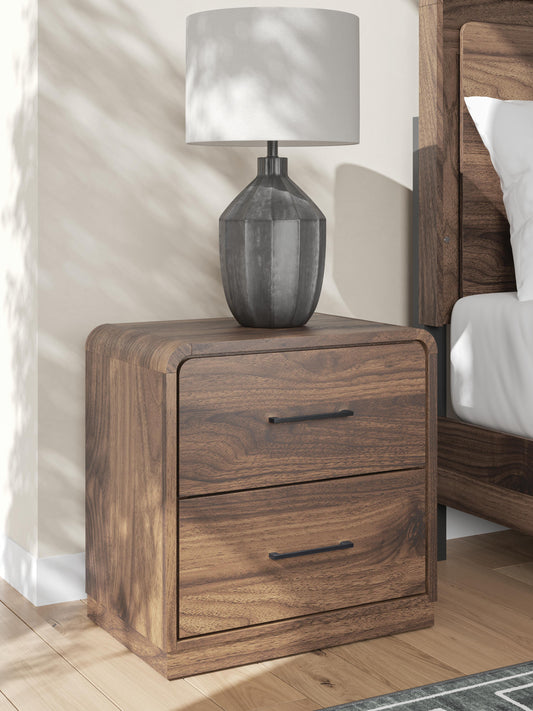 Hollinaze Two Drawer Night Stand