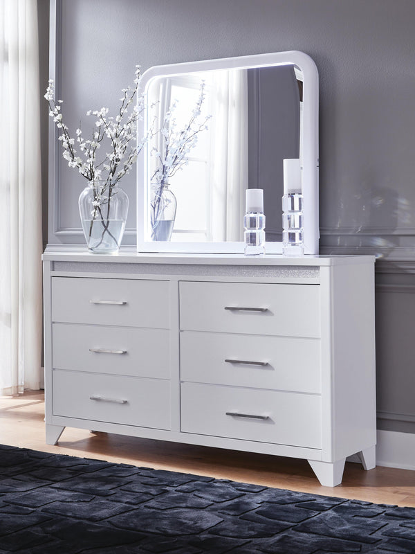 Frostlyn Dresser and Mirror