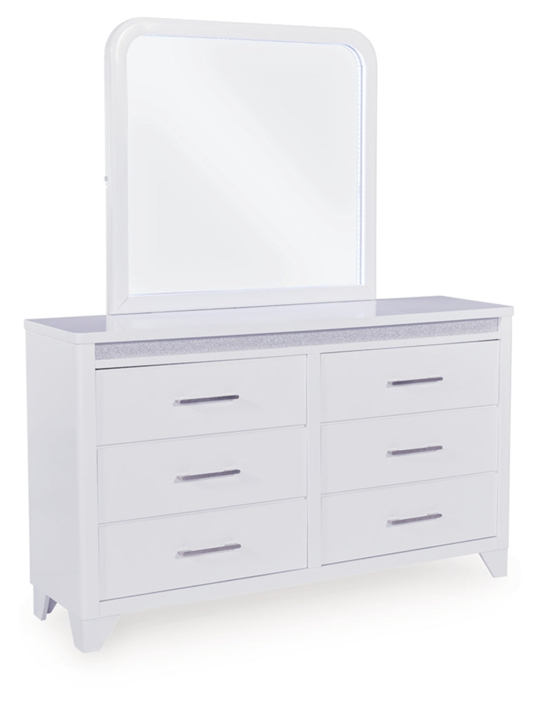 Frostlyn Dresser and Mirror