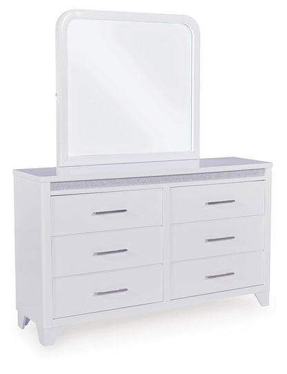 Frostlyn Dresser and Mirror