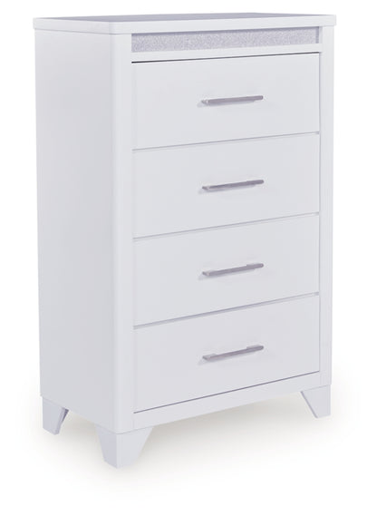 Frostlyn Four Drawer Chest
