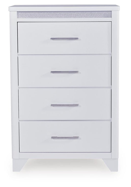 Frostlyn Four Drawer Chest