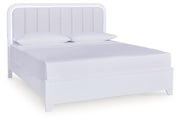 Frostlyn California King Upholstered Panel Bed
