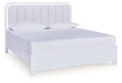 Frostlyn California King Upholstered Panel Bed