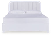 Frostlyn California King Upholstered Panel Bed