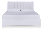 Frostlyn King Upholstered Panel Bed