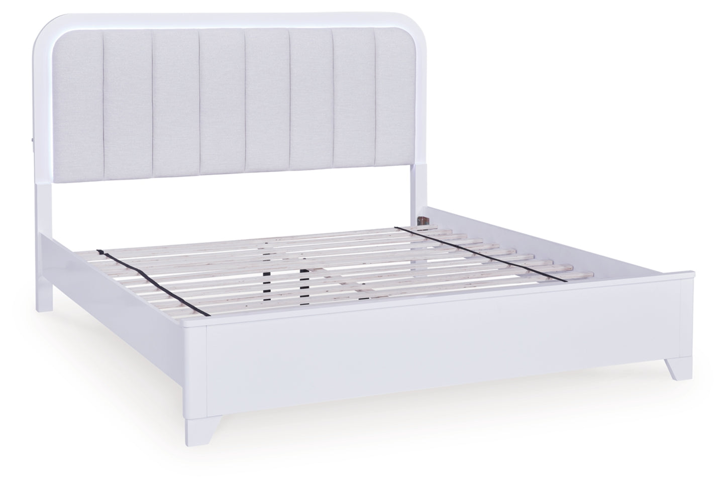 Frostlyn California King Upholstered Panel Bed