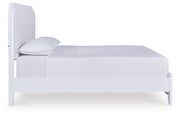 Frostlyn King Upholstered Panel Bed