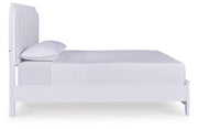 Frostlyn King Upholstered Panel Bed