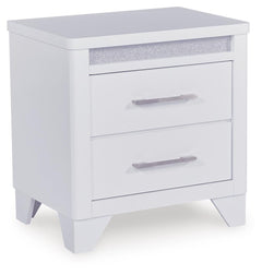 Frostlyn Queen Upholstered Panel Bed