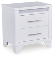 Frostlyn Queen Upholstered Panel Bed