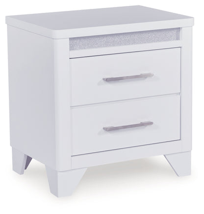 Frostlyn Queen Upholstered Panel Bed